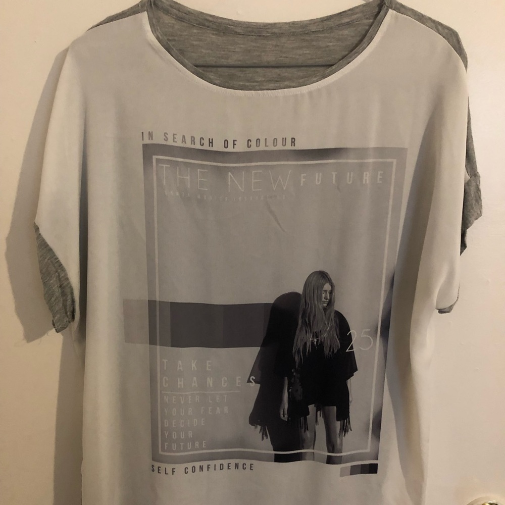 Mango Short Sleeve Top